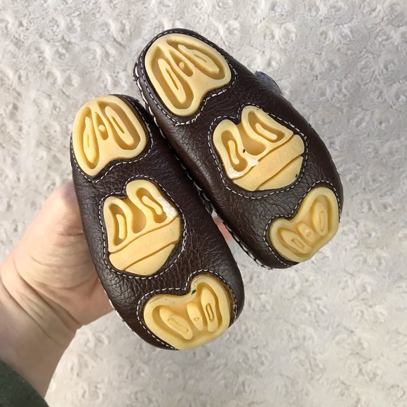Riley Roos Baby Shoes Brown 3-6 Months - Picture 5 of 7